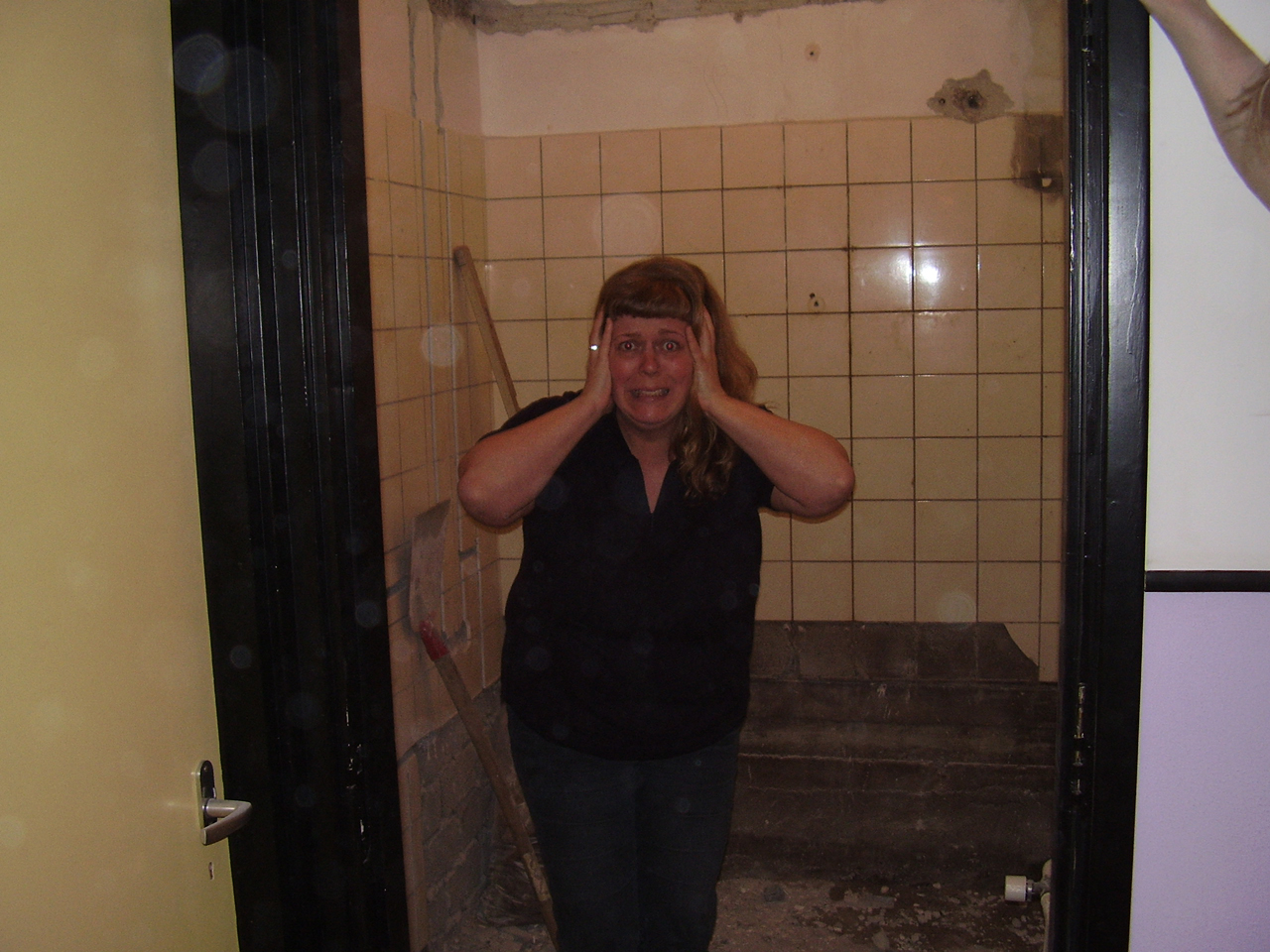 Badkamer renovatie in jaren 70 stijl